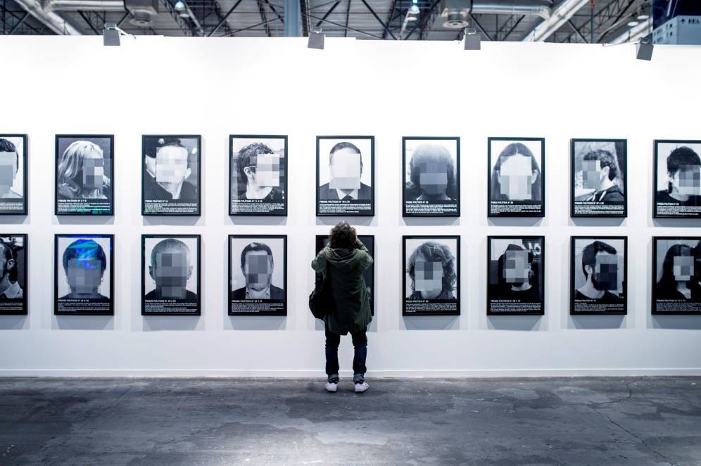 'Presos políticos', Santiago Sierra en Arco.