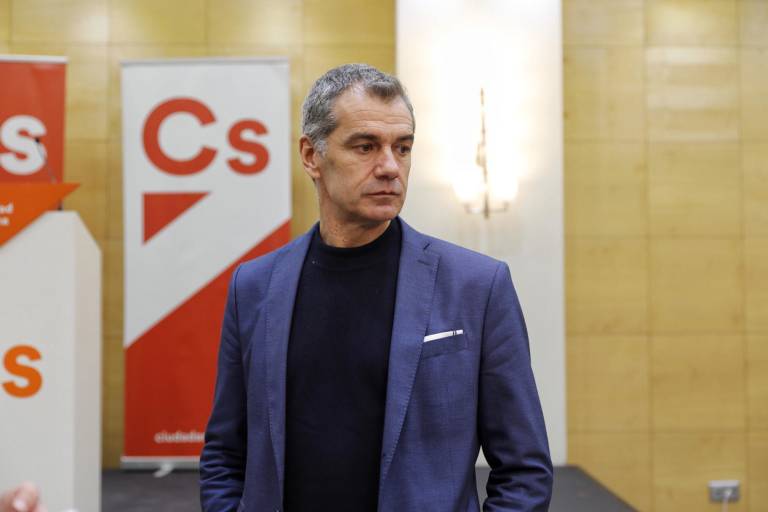 El síndic de Cs en la Comunitat, Toni Cantó. Foto: EVA MÁÑEZ