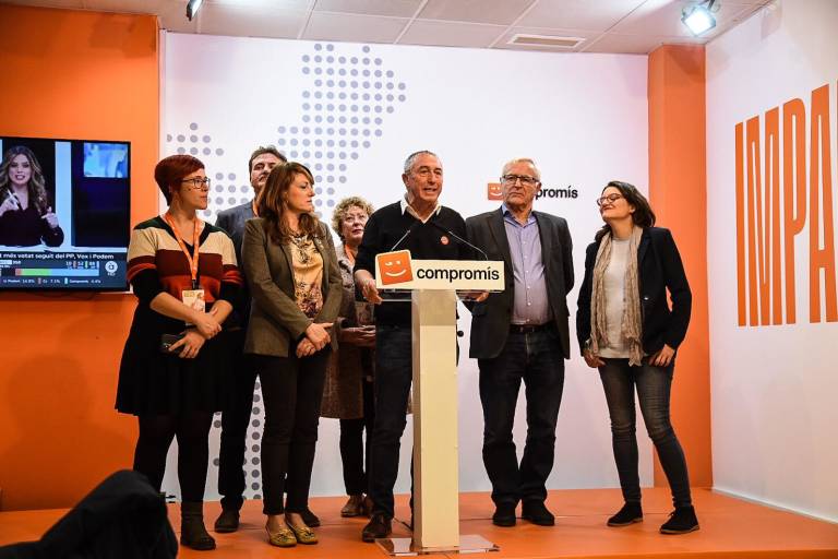El número uno de Més Compromís al Congreso por Valencia, Joan Baldoví. Foto: EDUARDO MANZANA.