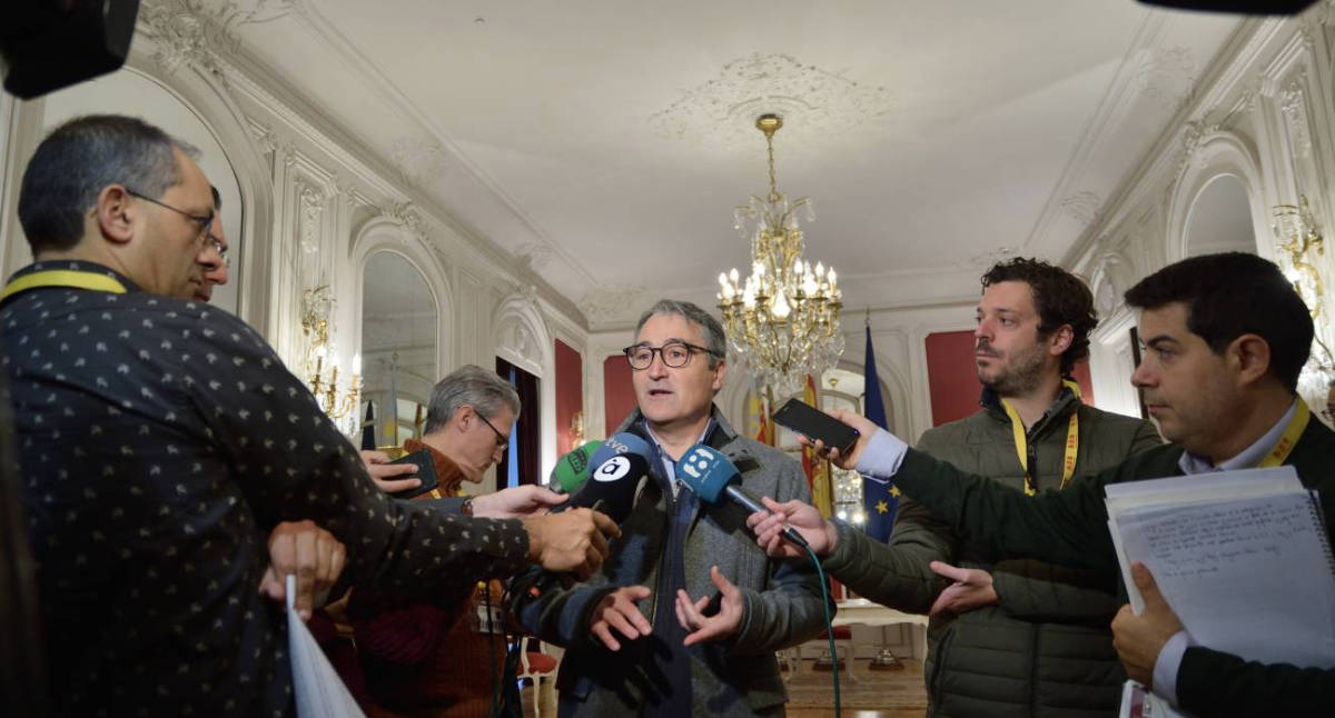 Vicent Cucarella, en su comparecencia en Les Corts. Foto: Sindicatura de Comptes