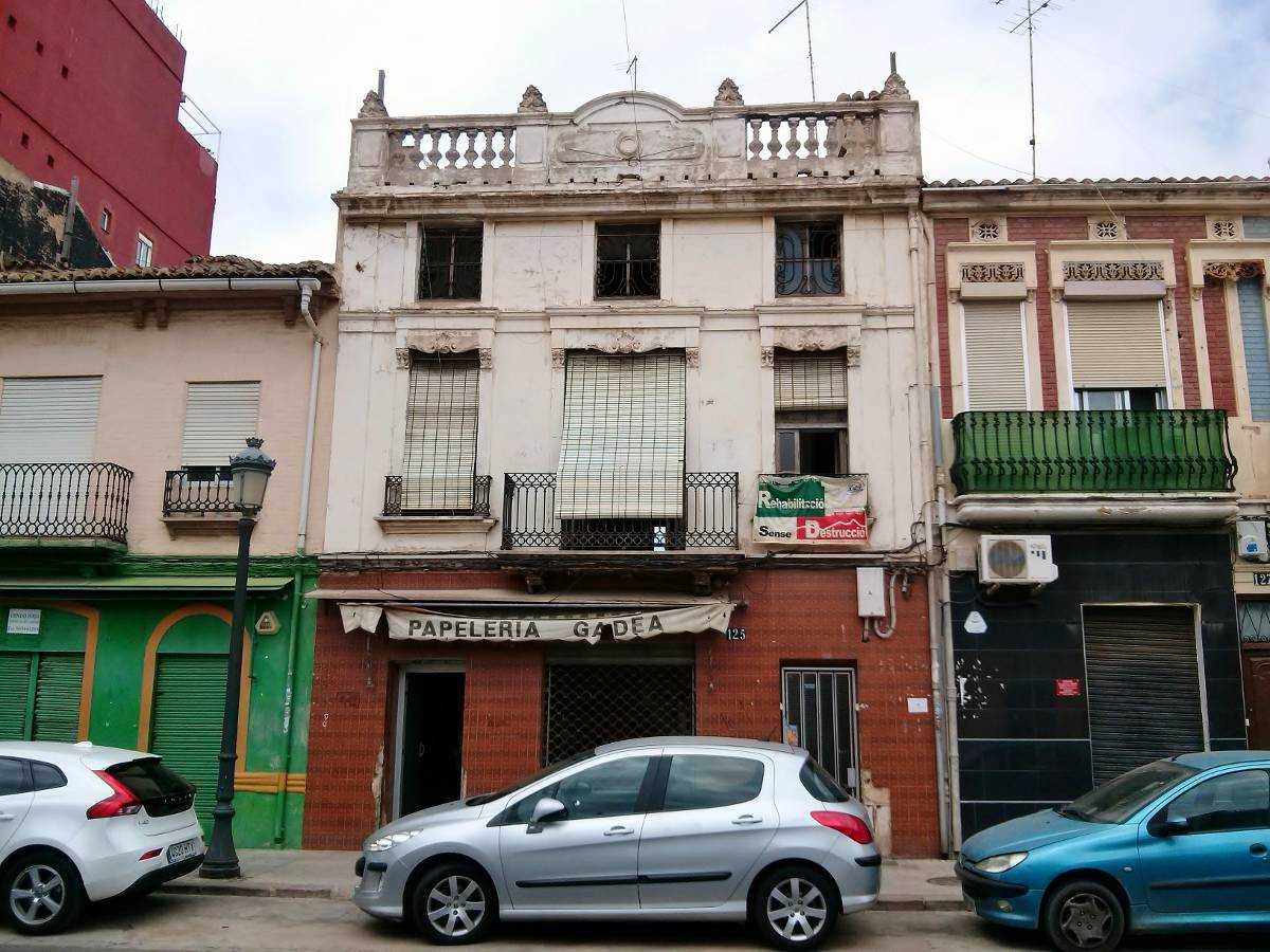 Antes de la rehabilitación.