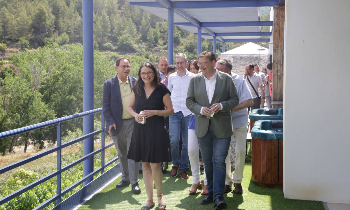 El Consell, en Montanejos. Foto: GVA