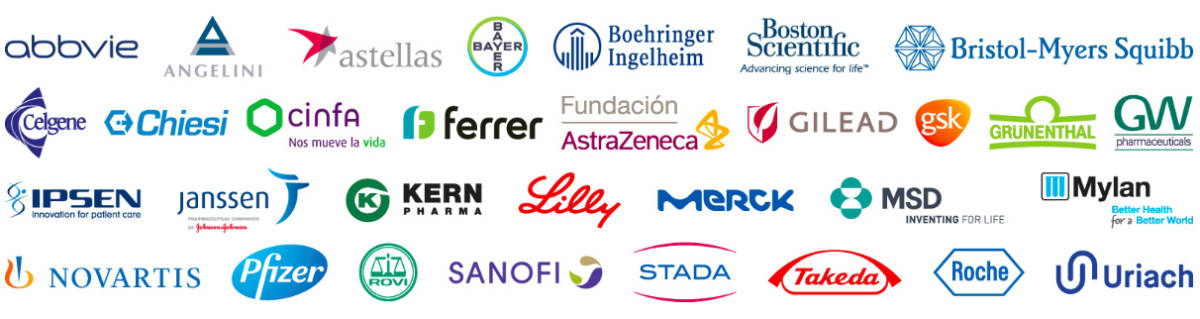 Socios protectores de la Fundación Fundamed en 2019. Fuente: Fundamed