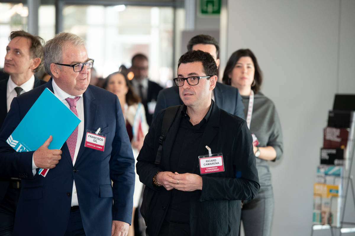 Ricard Camarena, con Francisco Gil. Foto: KIKE TABERNER