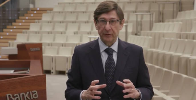 José Ignacio Goirigolzarri, presidente de Bankia
