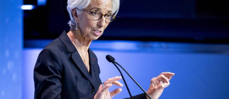 Christine Lagarde, presidenta del BCE