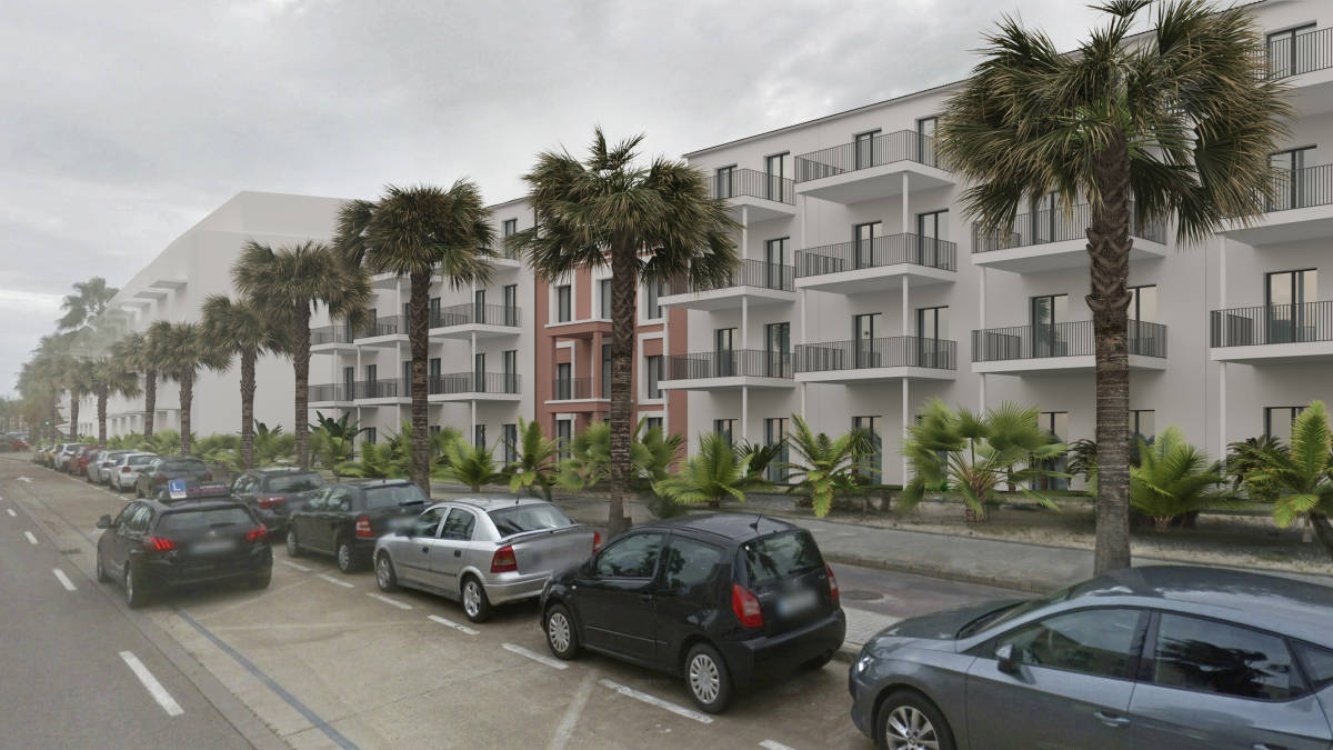 Render de las nuevas villas. Foto: AYTO DE VLC