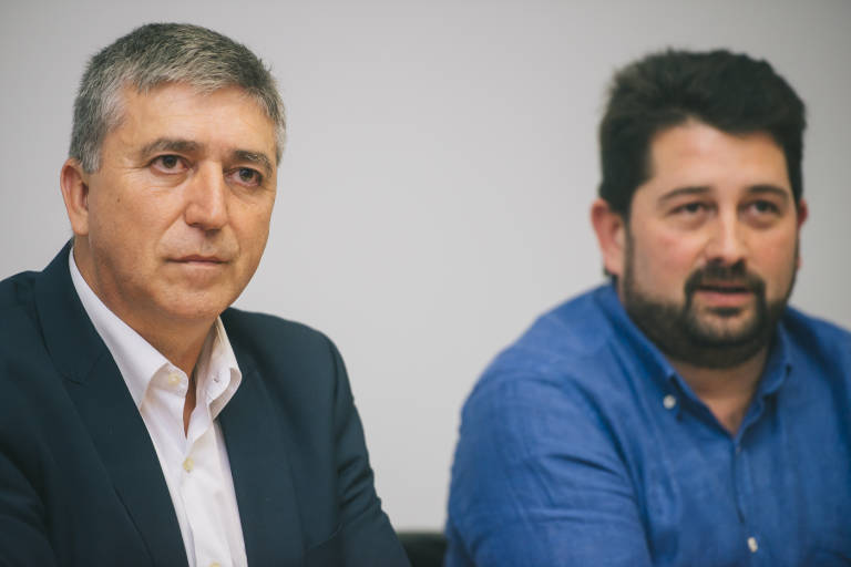Rafael Climent y Natxo Costa. Foto: KIKE TABERNER