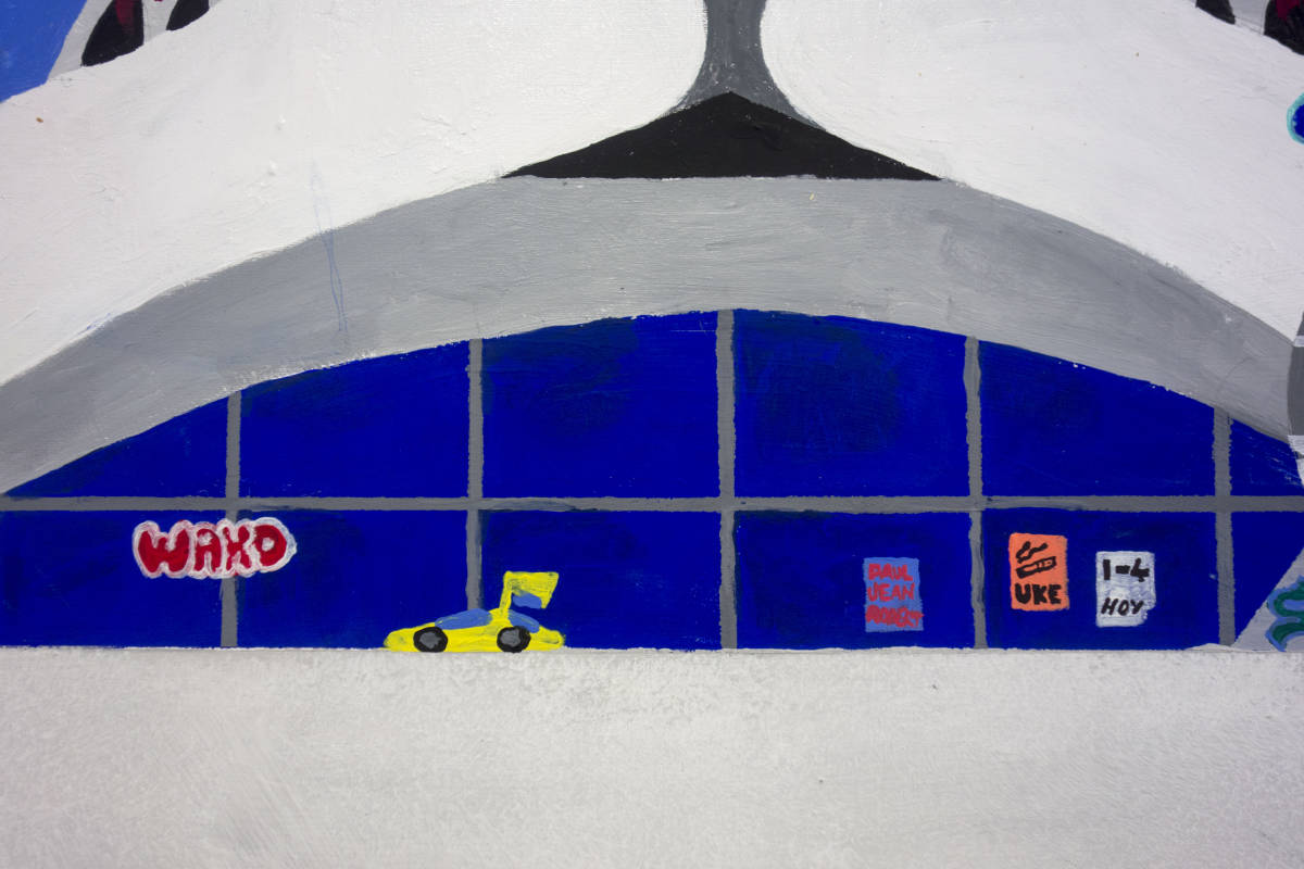 'La ciudad ideal'. Detalle.