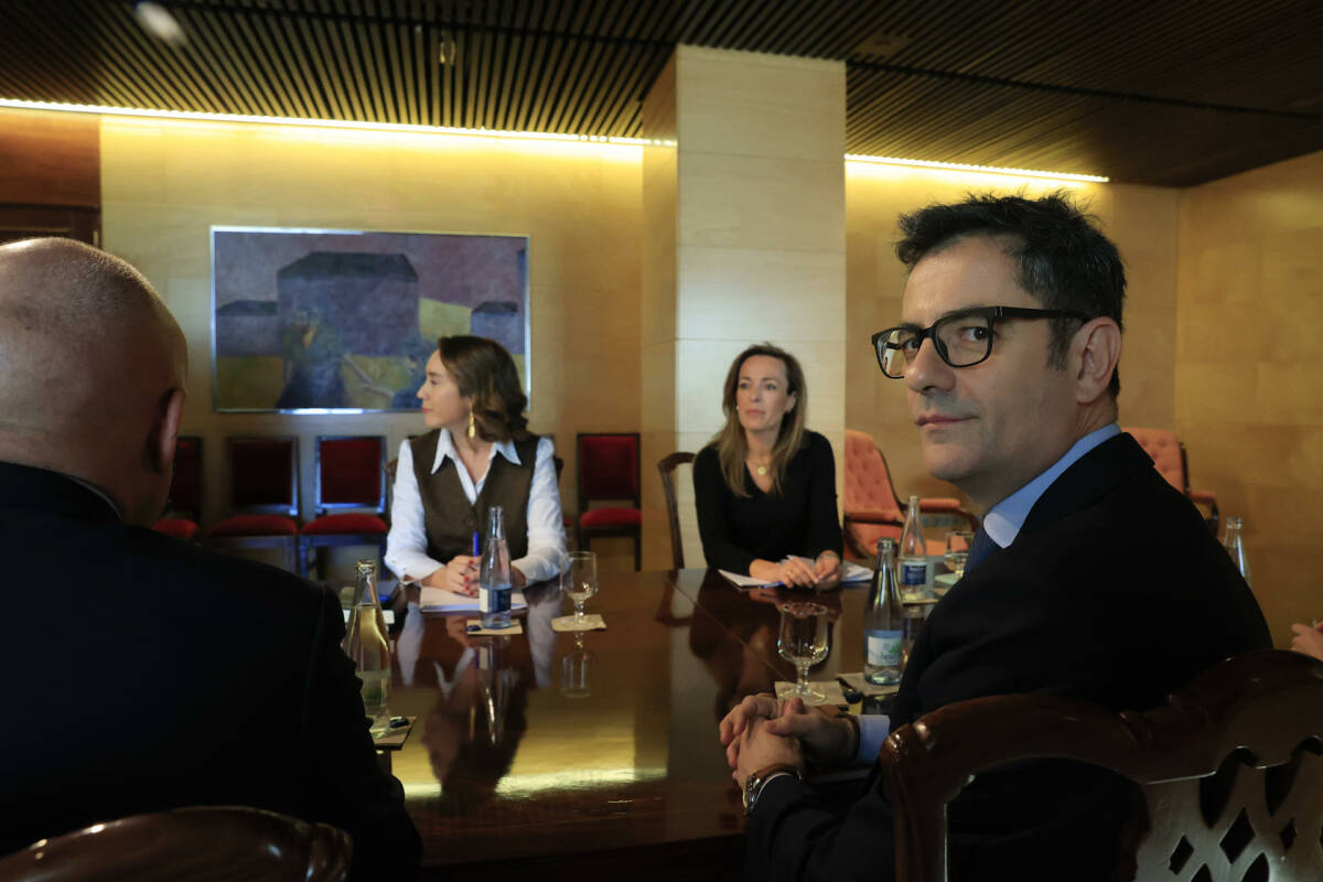 Reunión del pasado miércoles en el Congreso. Foto: EFE/ZIPI