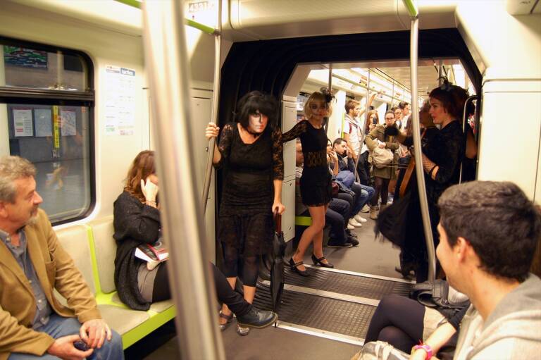 Noche de Halloween en València. Foto: FGV