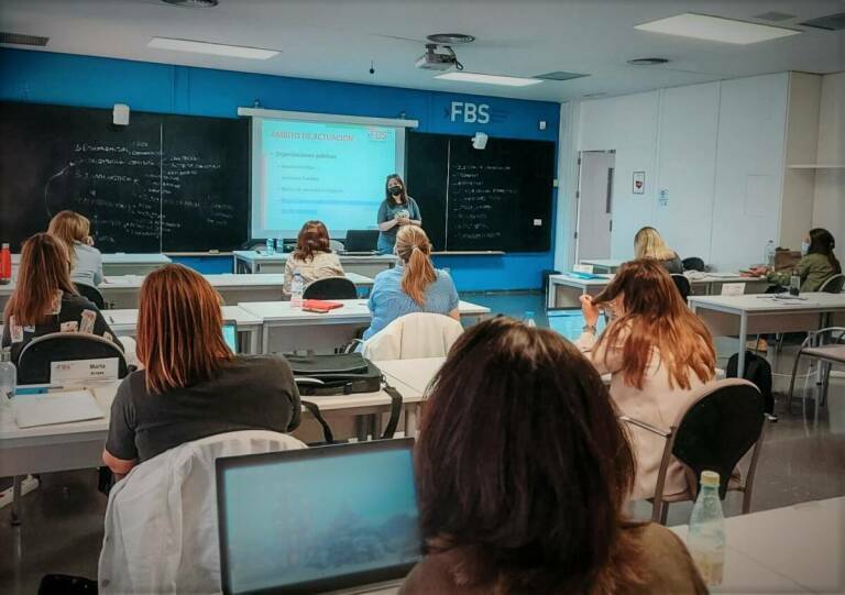 Clase en las instalaciones de Fundesem, en una imagen de archivo. Foto: AP