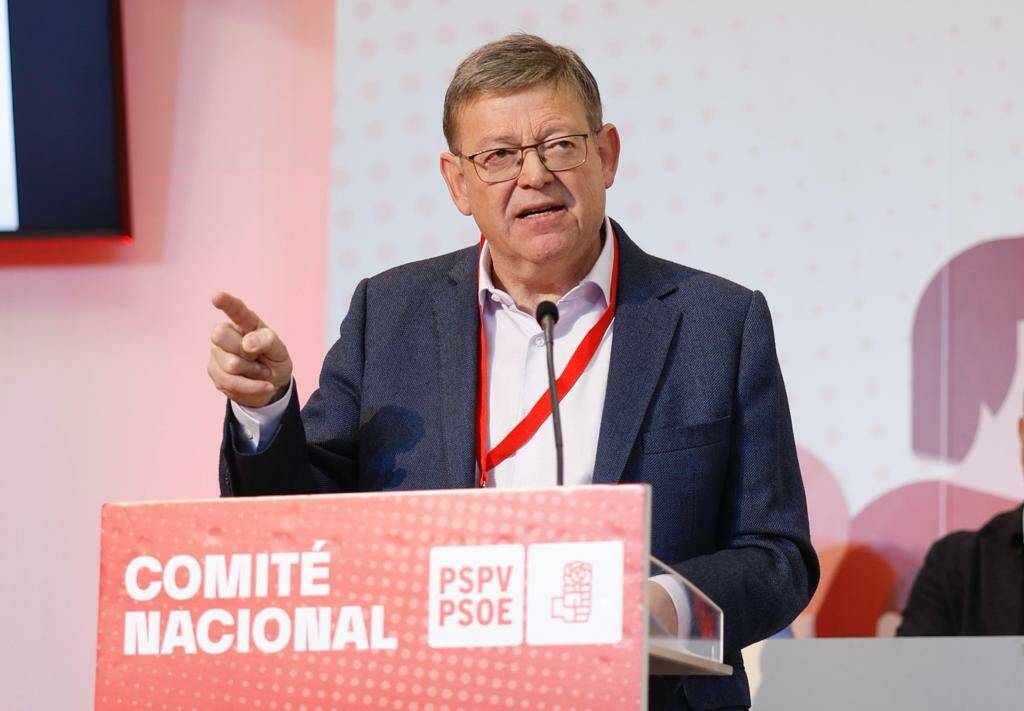 Puig, durante su intervención este sábado. Foto: PSPV