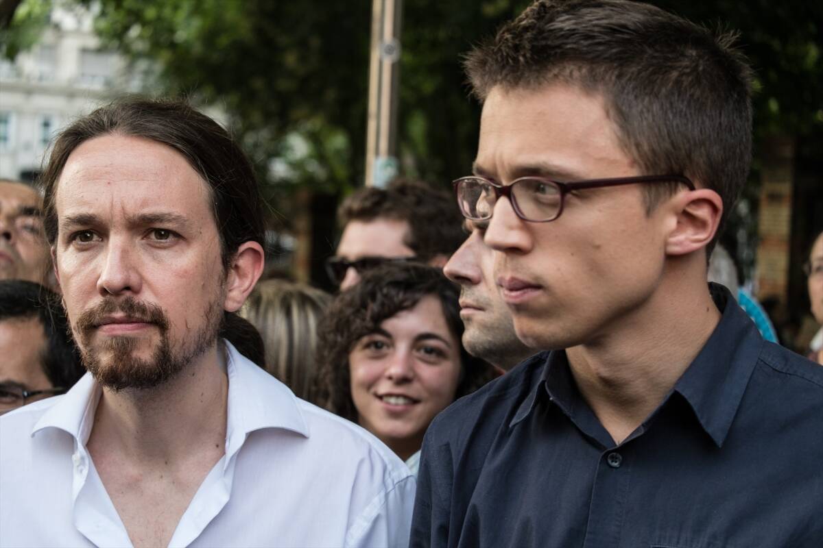Pablo Iglesias e Íñigo Errejón. Foto: EUROPA PRESS