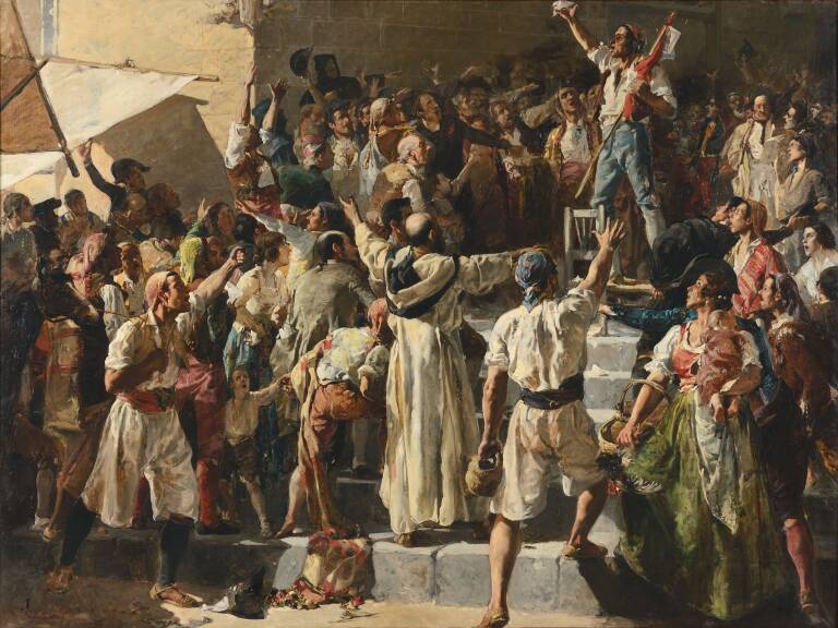 'El Crit del Palleter', Sorolla. Museu de Belles Arts de València.