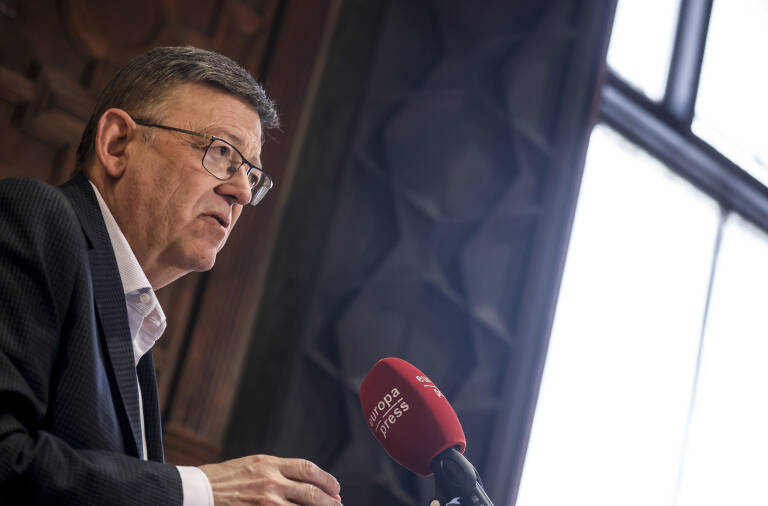Ximo Puig. Foto: ROBER SOLSONA/EP