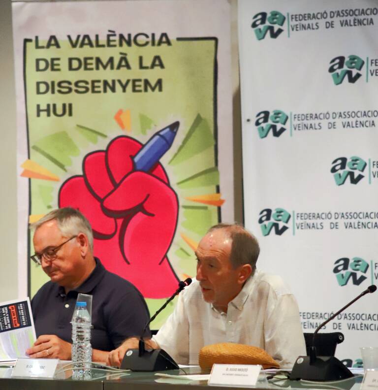 El arquitecto Carles Dolç. Foto: Federació d'Associacions Veïnals de València