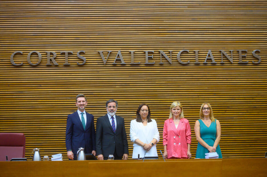 La nueva Mesa de Les Corts. Foto: KIKE TABERNER