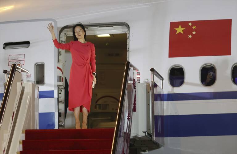 Meng Wanzhou. Foto: JIN LIWANG/XINHUA NEWS/CONTACTOPHOTO