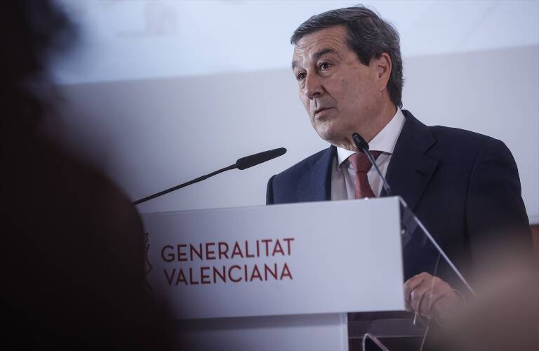 El conseller de Sanidad, Marciano Gómez. Foto: ROBER SOLSONA/EP
