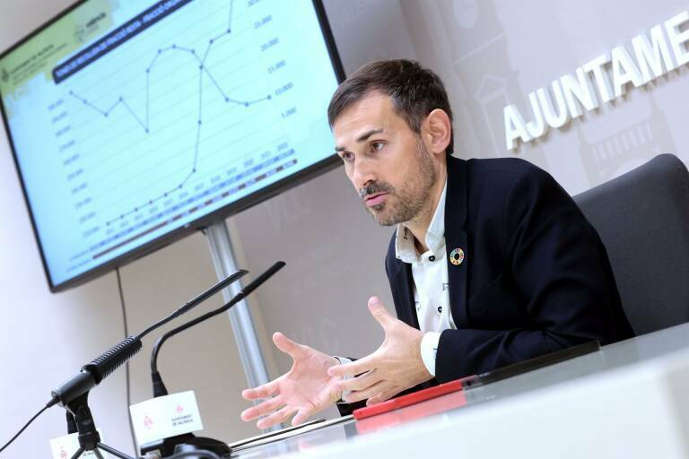 Sergi Campillo, en una imagen de archivo. Foto: AYUNTAMIENTO DE VALENCIA