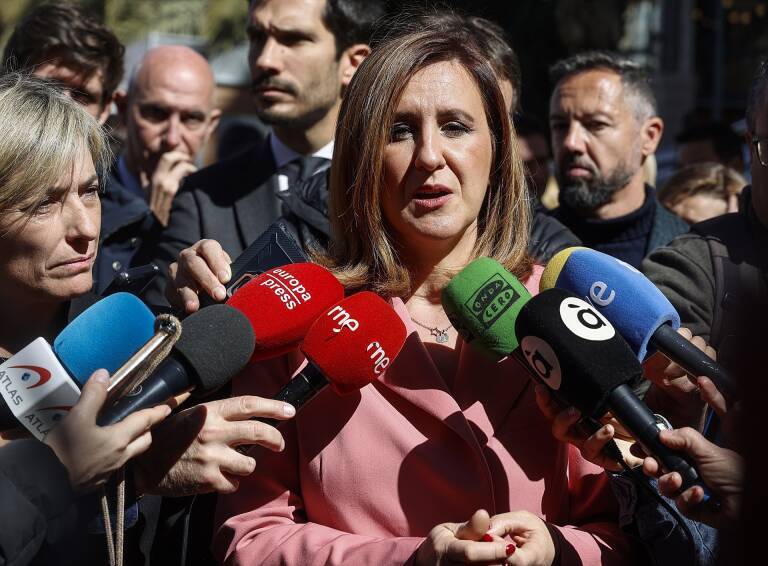 La alcaldesa de València, María José Catalá. Foto: ROBER SOLSONA/EP