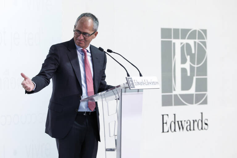 Bernard J. Zovighian, CEO de la compañía. Foto: EFE/BIEL ALIÑO