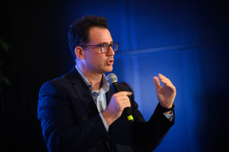 Iker Marcaide en la celebración del décimo aniversario de Zubi Group. Foto: KIKE TABERNER