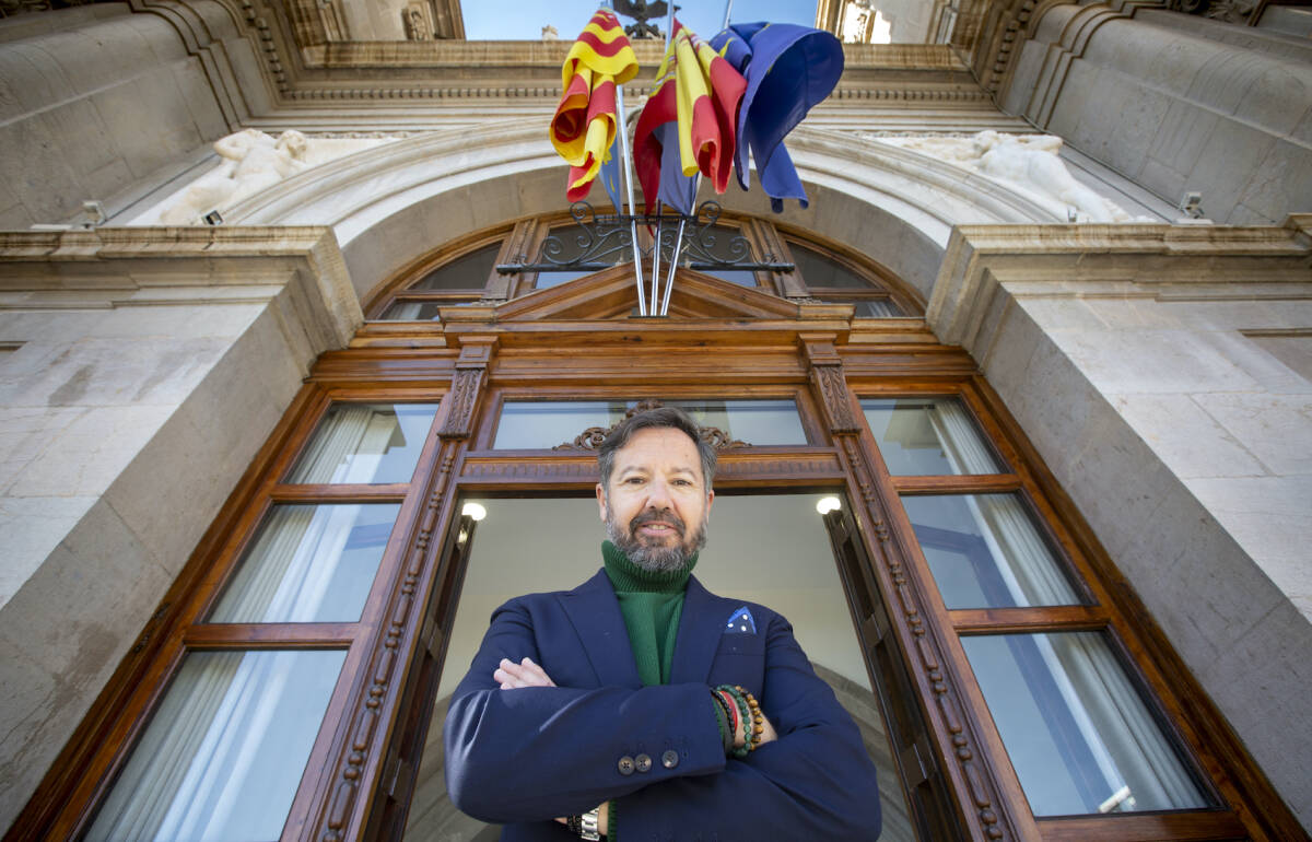 Juan Manuel Badenas, concejal de Empleo del Ayuntamiento de València. Foto: AYTO. DE VALÈNCIA