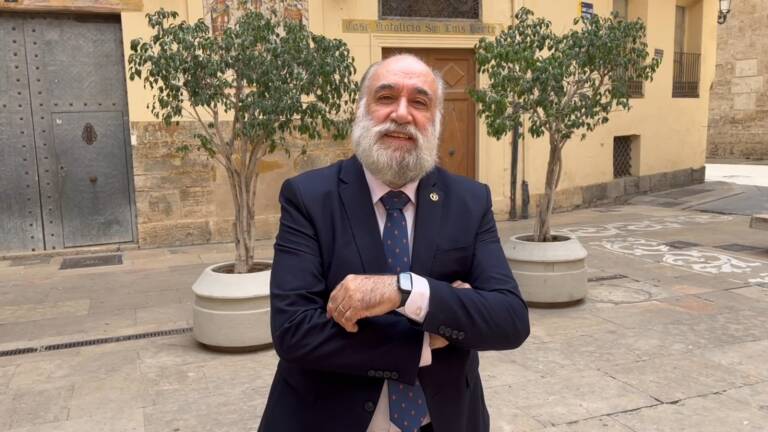 El presidente del COPCV, Francisco Santolaya. Foto: COPCV