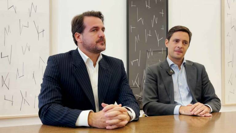  Iván Díez (izquierda) y Francisco Rodríguez. Foto: Lonvia Capital