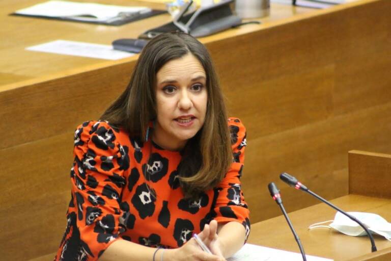 La diputada de Compromís en Les Corts Mònica Álvaro, en una imagen de archivo. Foto: COMPROMÍS