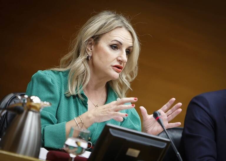 Nuria Montes, en una imagen de archivo. Foto: OSÉ CUÉLLAR/CORTS VALENCIANES