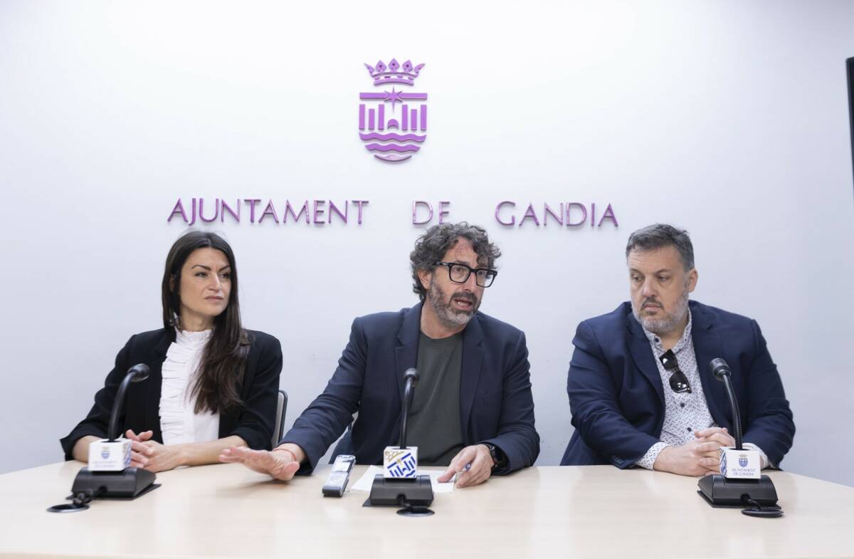 Proyecto de un futuro hotel en Gandia. Foto: Ajuntament de Gandia