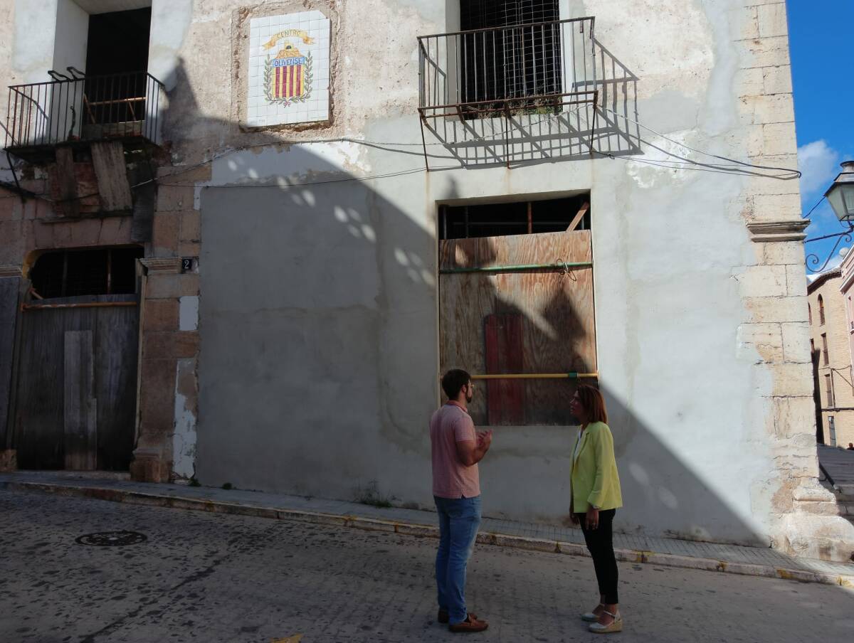 Visita al Centro Olivense en una imagen de archivo. Foto: Ajuntament d'Oliva