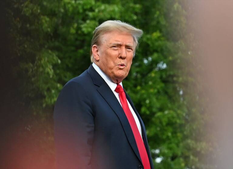 Donald Trump, en una imagen de archivo. Foto: EUROPA PRESS/CONTACTO/ANDREA RENAULT