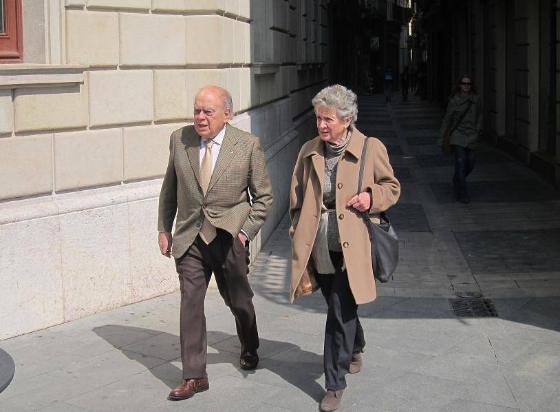 Jordi Pujol y Marta Ferrusola. Foto: EP