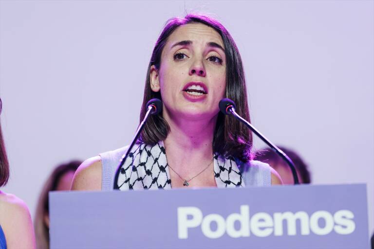 Irene Montero, en una imagen de archivo. Foto: CARLOS LUJÁN/EP