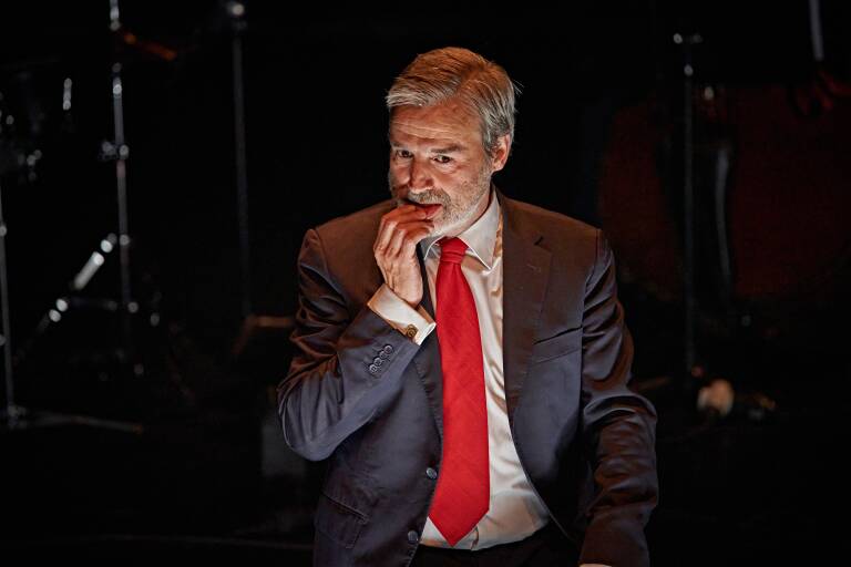 'Macho grita' Foto: Sergio Parra.