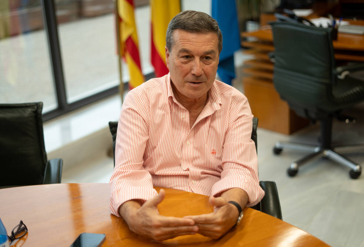 Marciano Gómez, conseller de Sanidad. Foto: EDUARDO MANZANA