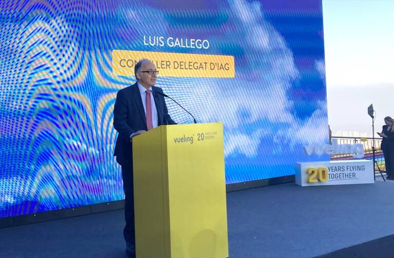 El ceo de IAG, Luis Gallego, en una imagen de archivo. Foto: EUROPA PRESS