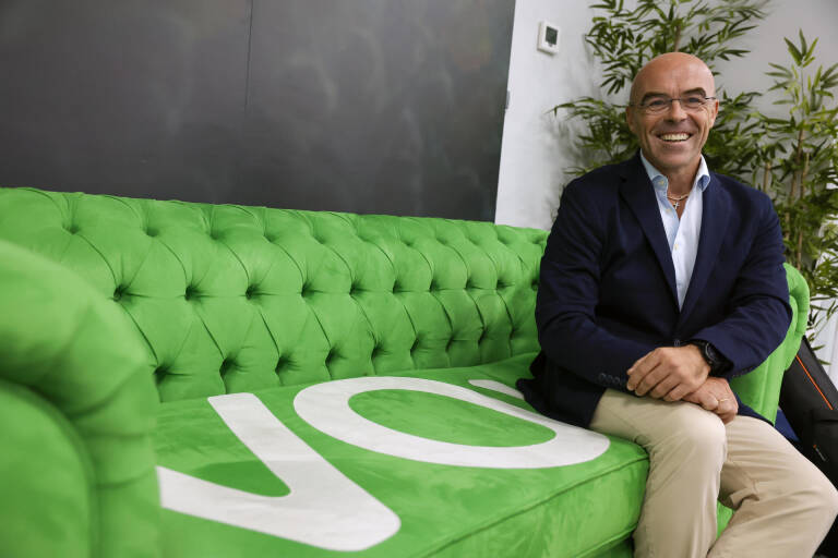 Jorge Buxadé, durante la entrevista. Foto: EFE/ZIPI ARAGON