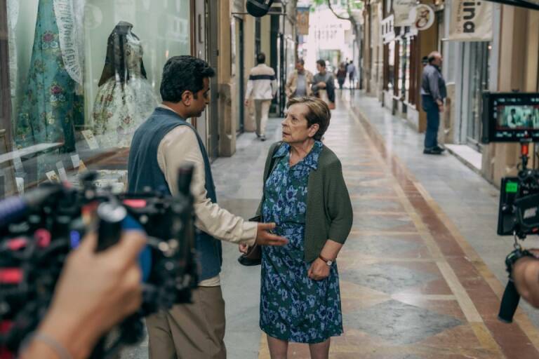 Un momento del rodaje. Foto: LAIA LLUCH